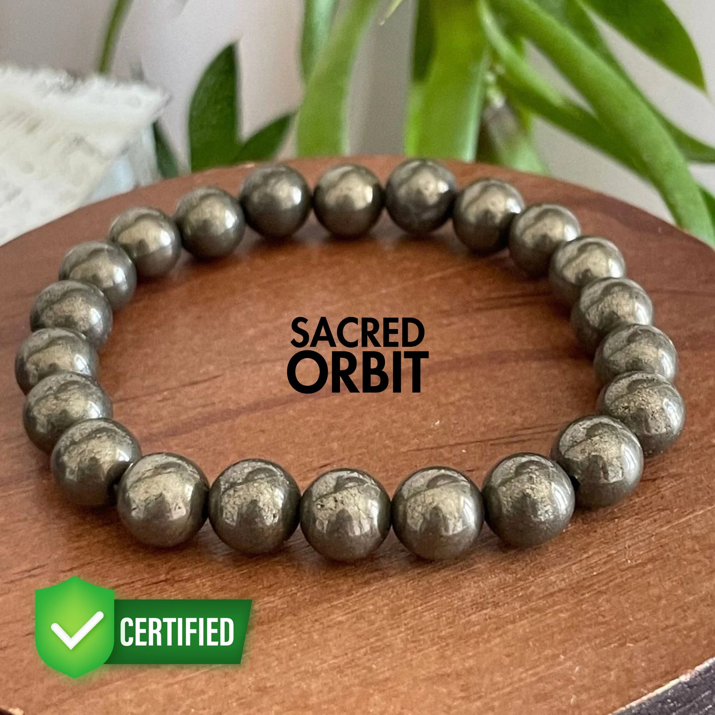 Pyrite Bracelet| Certified Natural Stone Bracelet